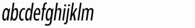 Balgin Regular Condensed Italic