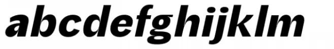 Baline Extra Bold Italic