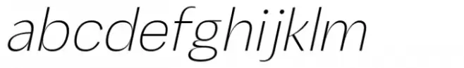 Baline Thin Italic