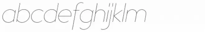 Bambino Extra Light Italic