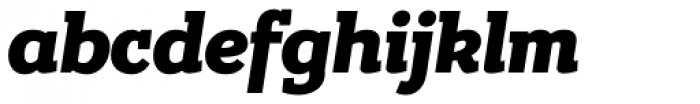 Bandera Cyrillic Heavy Italic