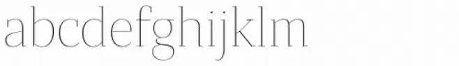 Bandera Display Cyrillic Thin