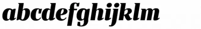 Bandera Display Heavy Italic