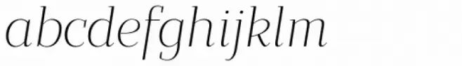 Bandera Display Light Italic