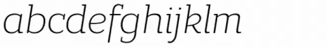 Bandera Pro Light Italic