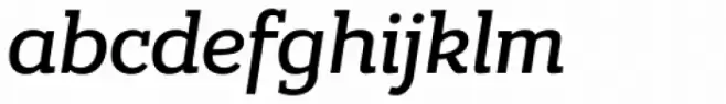 Bandera Pro Medium Italic