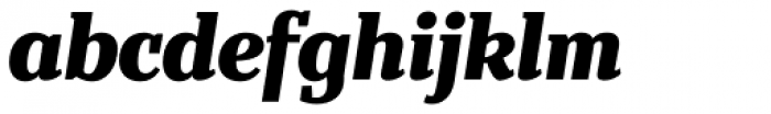 Bandera Text Heavy Italic