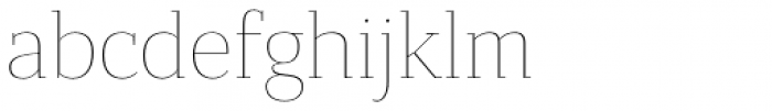 Bandera Text Thin