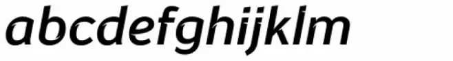 Banjax Notched Medium Italic