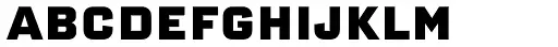 Bank Sans Caps Comp Bold