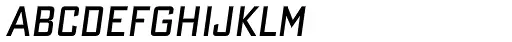 Bank Sans Caps Cond Light Obl
