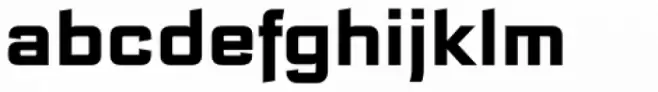 Bank Sans SemiCond Bold