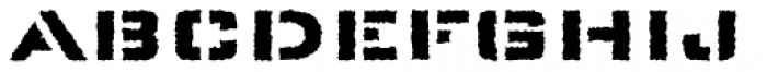 Bank Stencil AI Medium Rough