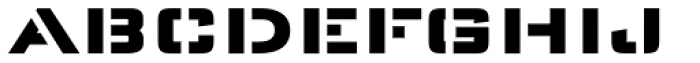 Bank Stencil AI Medium