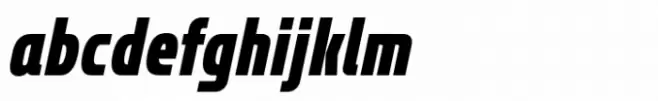 Bantat Condensed Black Italic