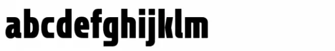 Bantat Condensed Black