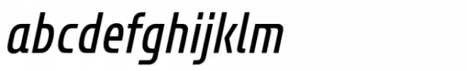 Bantat Condensed Medium Italic