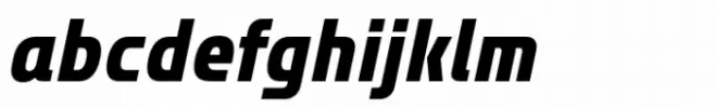 Bantat Semi Condensed Extra Bold Italic