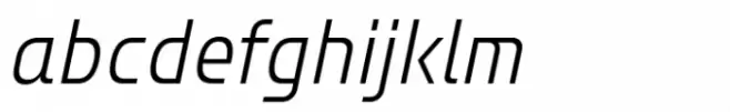 Bantat Semi Condensed Light Italic