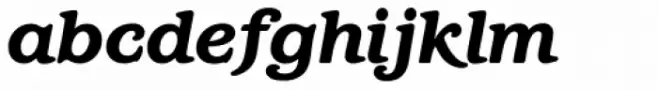 Barcelona Std Heavy Italic