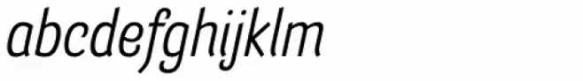 Barcis Con Italic