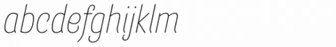 Barcis Con Thin Italic