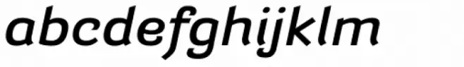 Barcis Ext Demi Italic