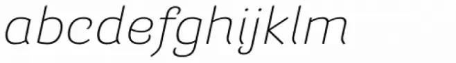 Barcis Ext Light Italic