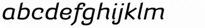 Barcis Ext Medium Italic