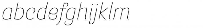 Barcis Normal Thin Italic