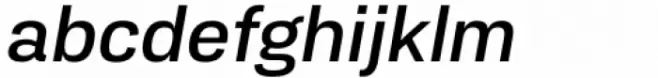 Bari Sans Medium Italic