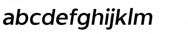 Barmby Semi Bold Italic
