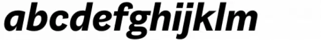 Barnet Sans Bold Italic