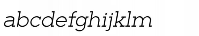 Barnic Slab Light Italic