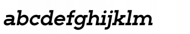 Barnic Slab Semibold Italic