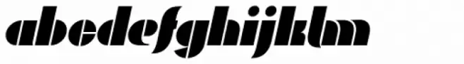 Baro Black Italic