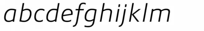 Bartosh Light Italic
