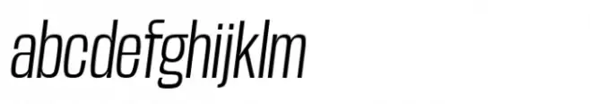 Base Neue Condensed Light Oblique