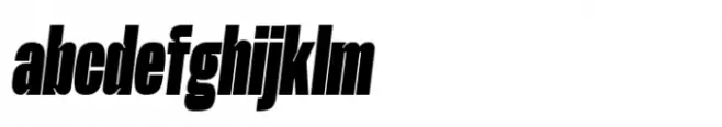 Base Neue Super Condensed Extra Bold Oblique