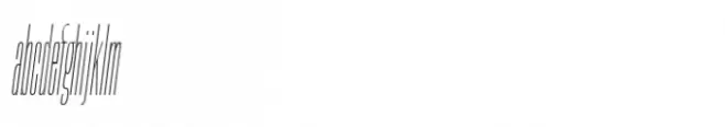 Base Neue Super Condensed Thin Oblique