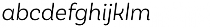 Basic Sans Light Italic