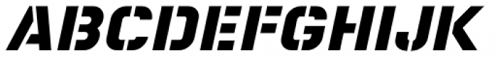 Basic Stencil Oblique JNL