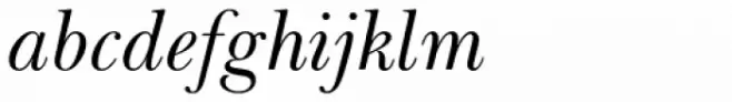 Baskerville LT Pro Inclined