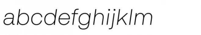 Bassen Extra Light Italic