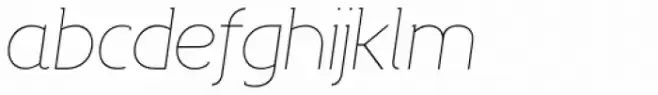 Bastonello Thin Italic