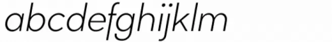 Bauen Light Italic