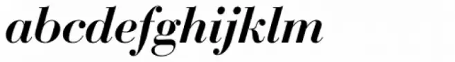 Bauer Bodoni EF Medium Italic