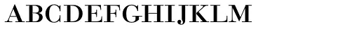 Bauer Bodoni SC D Regular