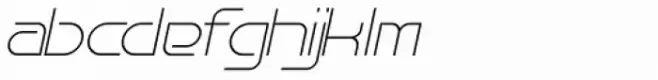 Bauhau Light Italic