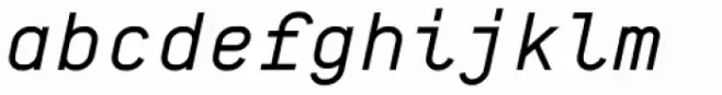 BB Manual Mono Pro Text Regular Italic